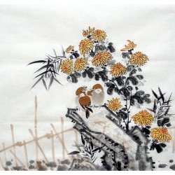 Chinese Flowers&Trees Painting - CNAG015014