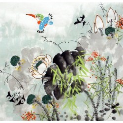 Chinese Flowers&Trees Painting - CNAG015025
