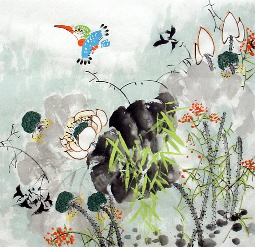 Chinese Flowers&Trees Painting - CNAG015025