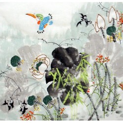 Chinese Flowers&Trees Painting - CNAG015027