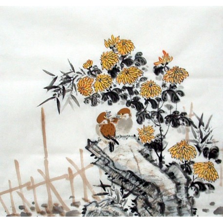 Chinese Flowers&Trees Painting - CNAG015028