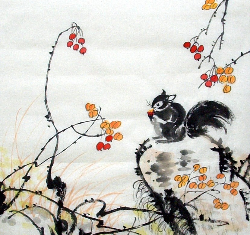 Chinese Flowers&Trees Painting - CNAG015029