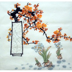 Chinese Flowers&Trees Painting - CNAG015032