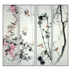Chinese Flowers&Trees Painting - CNAG015034
