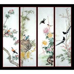 Chinese Flowers&Trees Painting - CNAG015040