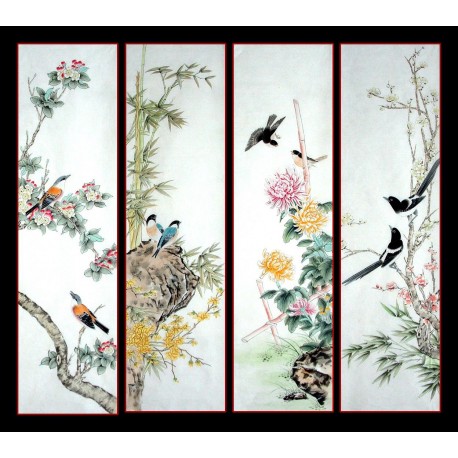 Chinese Flowers&Trees Painting - CNAG015040