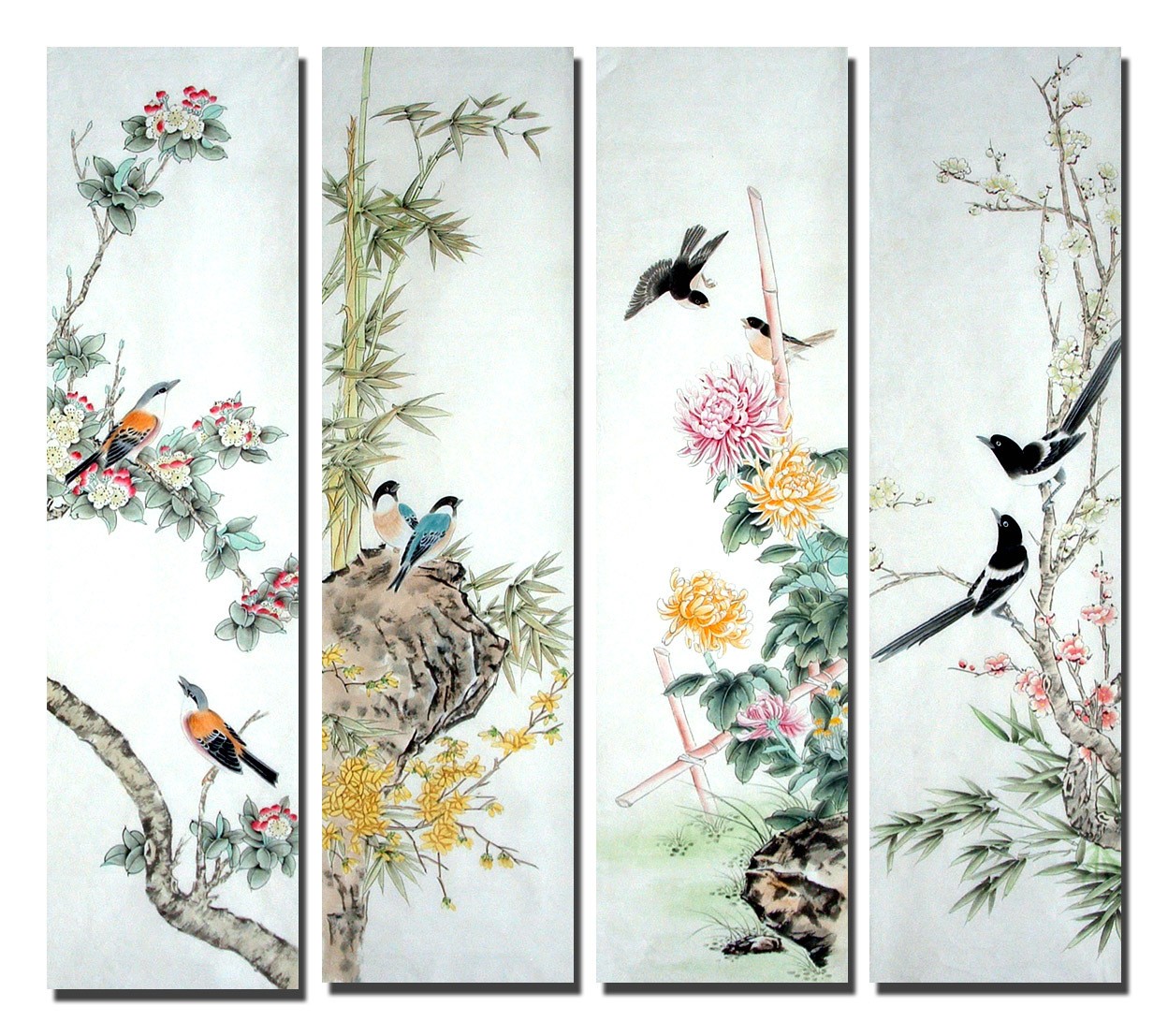 Chinese Flowers&Trees Painting - CNAG015043
