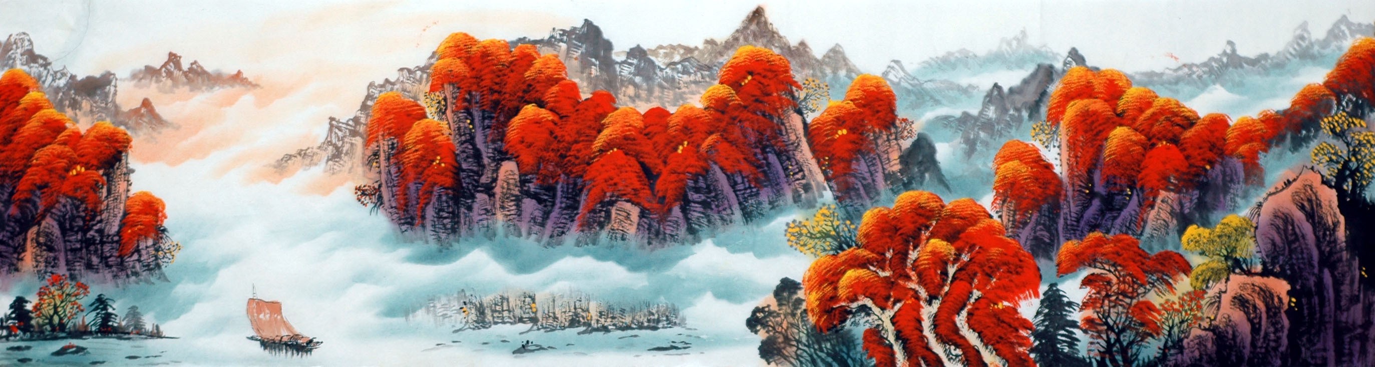 Chinese Landscape Painting - CNAG015047
