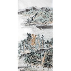 Chinese Landscape Painting - CNAG015053