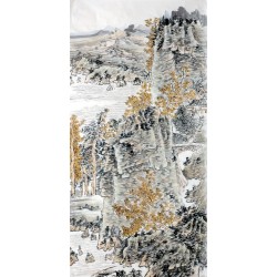 Chinese Landscape Painting - CNAG015056
