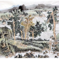 Chinese Landscape Painting - CNAG015057