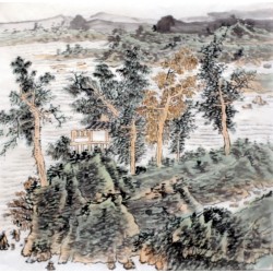 Chinese Landscape Painting - CNAG015058