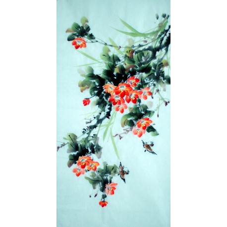 Chinese Flowers&Trees Painting - CNAG015061