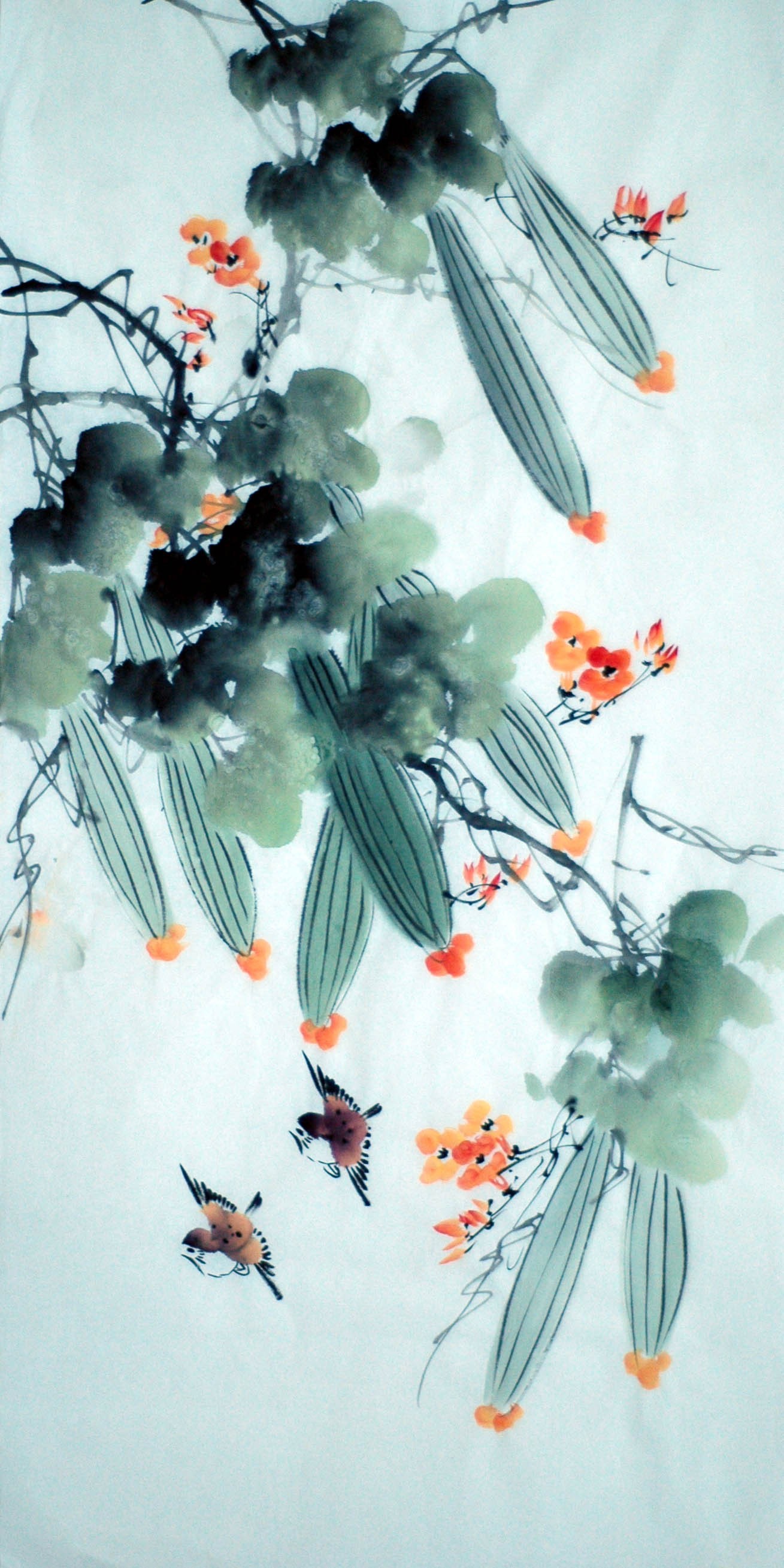 Chinese Flowers&Trees Painting - CNAG015064