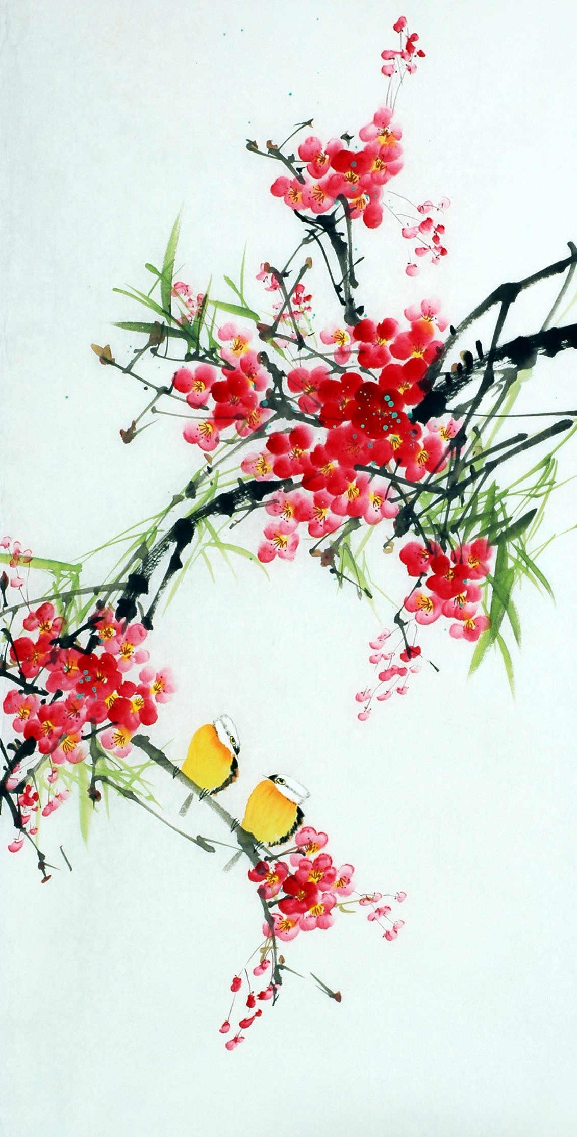 Chinese Flowers&Trees Painting - CNAG015066