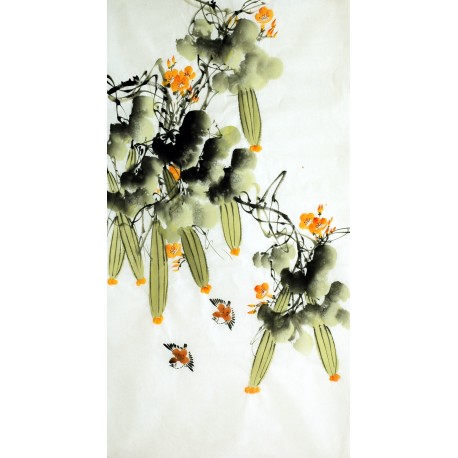 Chinese Flowers&Trees Painting - CNAG015067