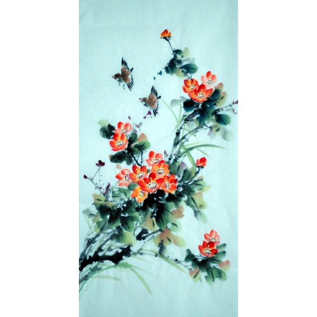 Chinese Flowers&Trees Painting - CNAG015069