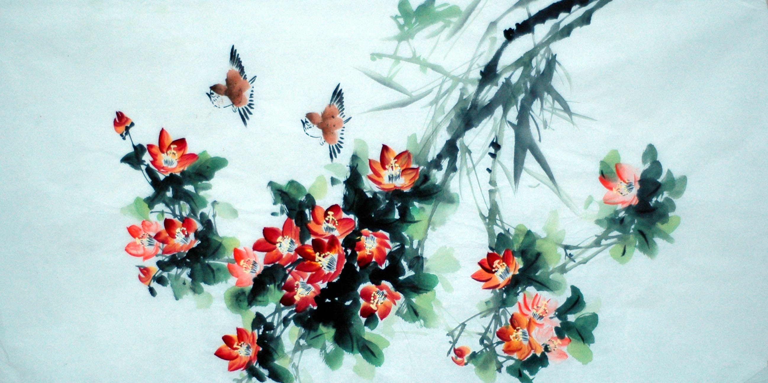 Chinese Flowers&Trees Painting - CNAG015071