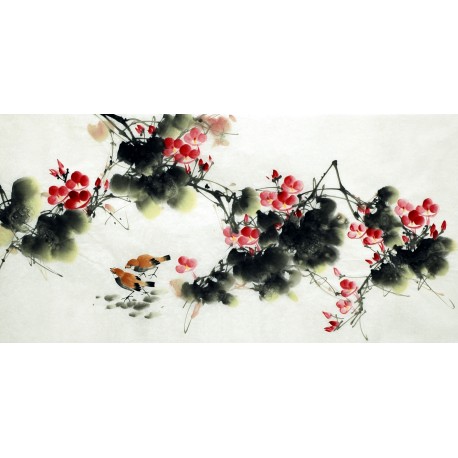 Chinese Flowers&Trees Painting - CNAG015073