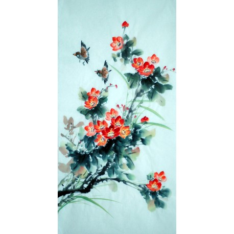 Chinese Flowers&Trees Painting - CNAG015074