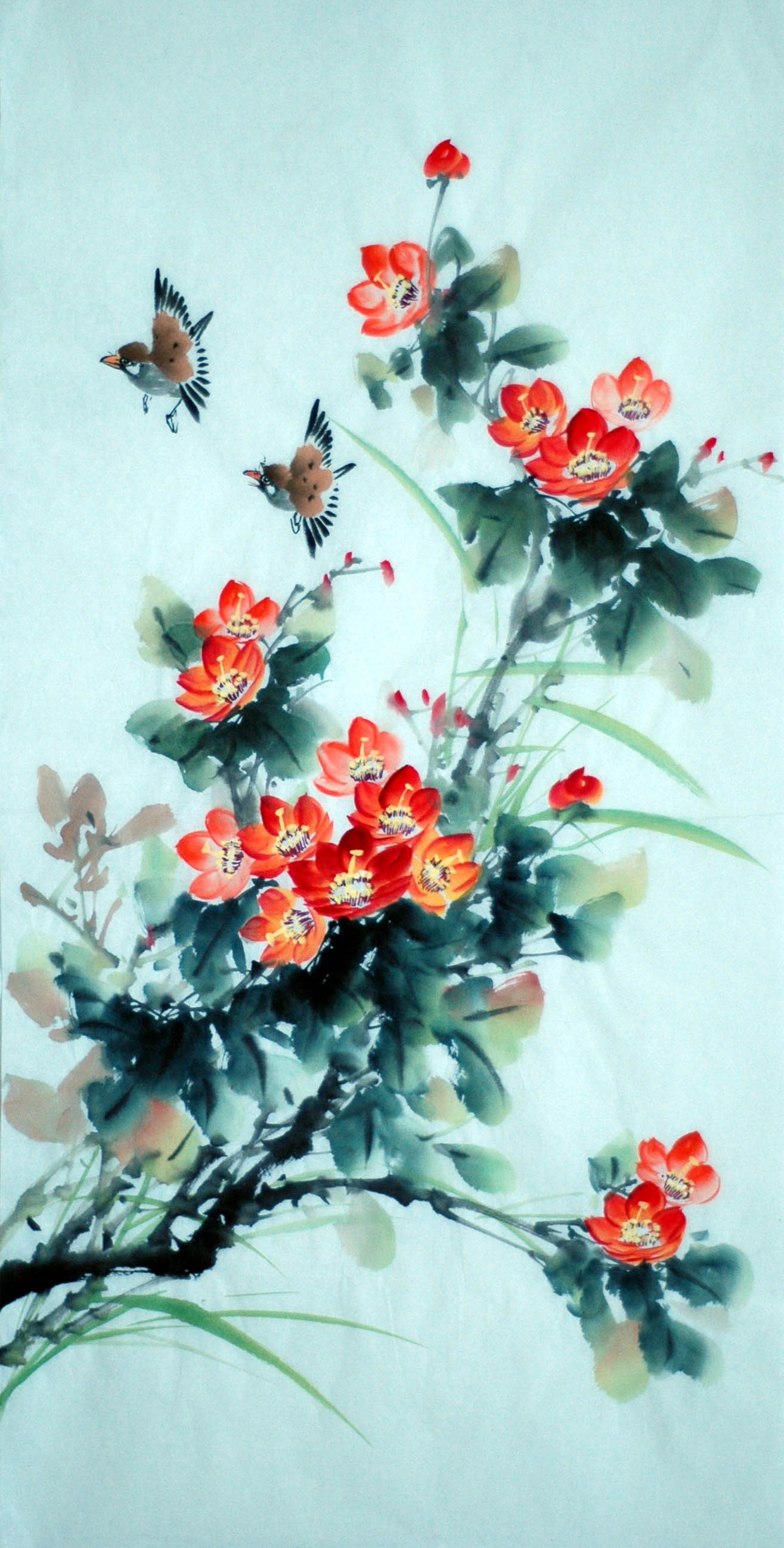 Chinese Flowers&Trees Painting - CNAG015074