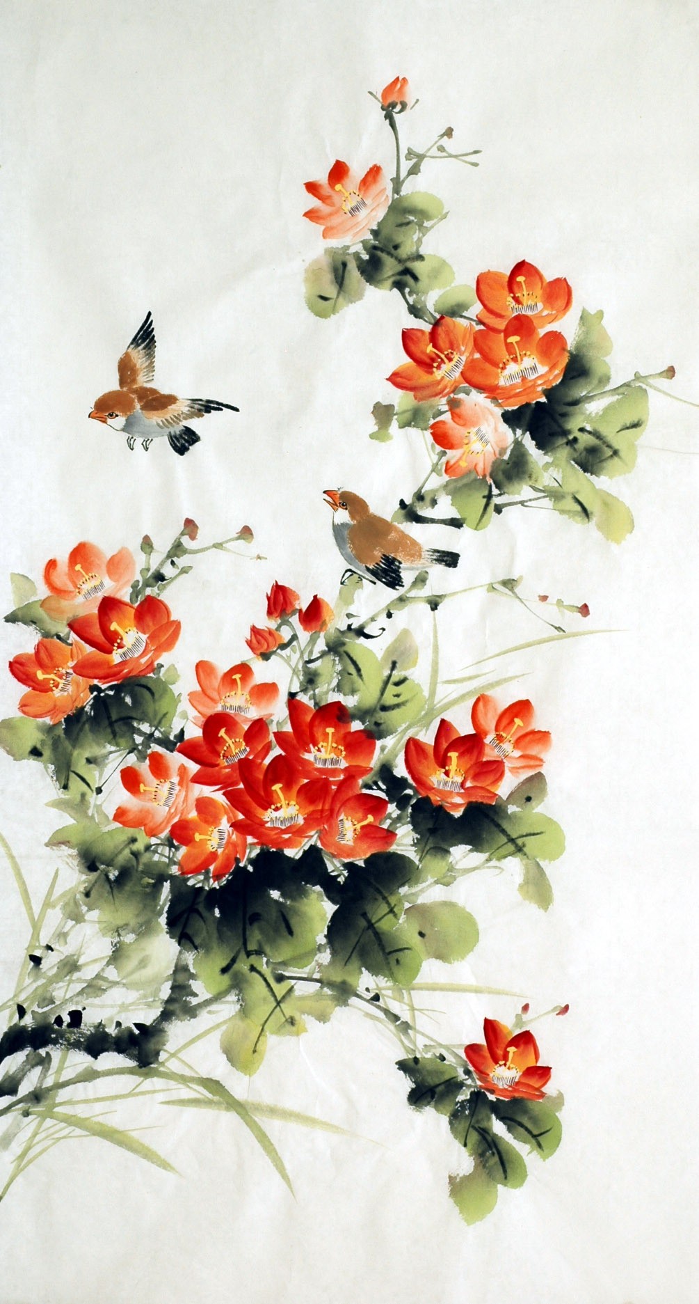 Chinese Flowers&Trees Painting - CNAG015079