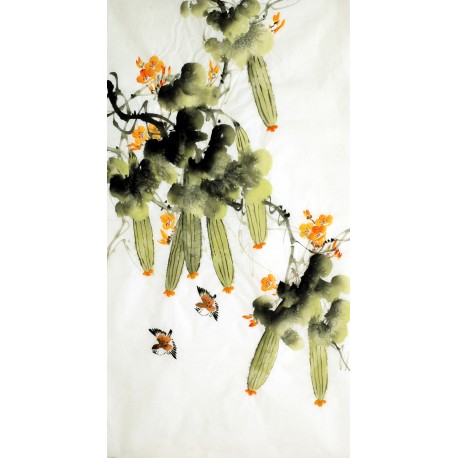 Chinese Flowers&Trees Painting - CNAG015081
