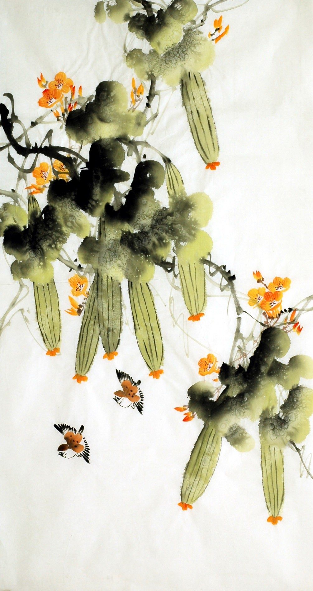 Chinese Flowers&Trees Painting - CNAG015081