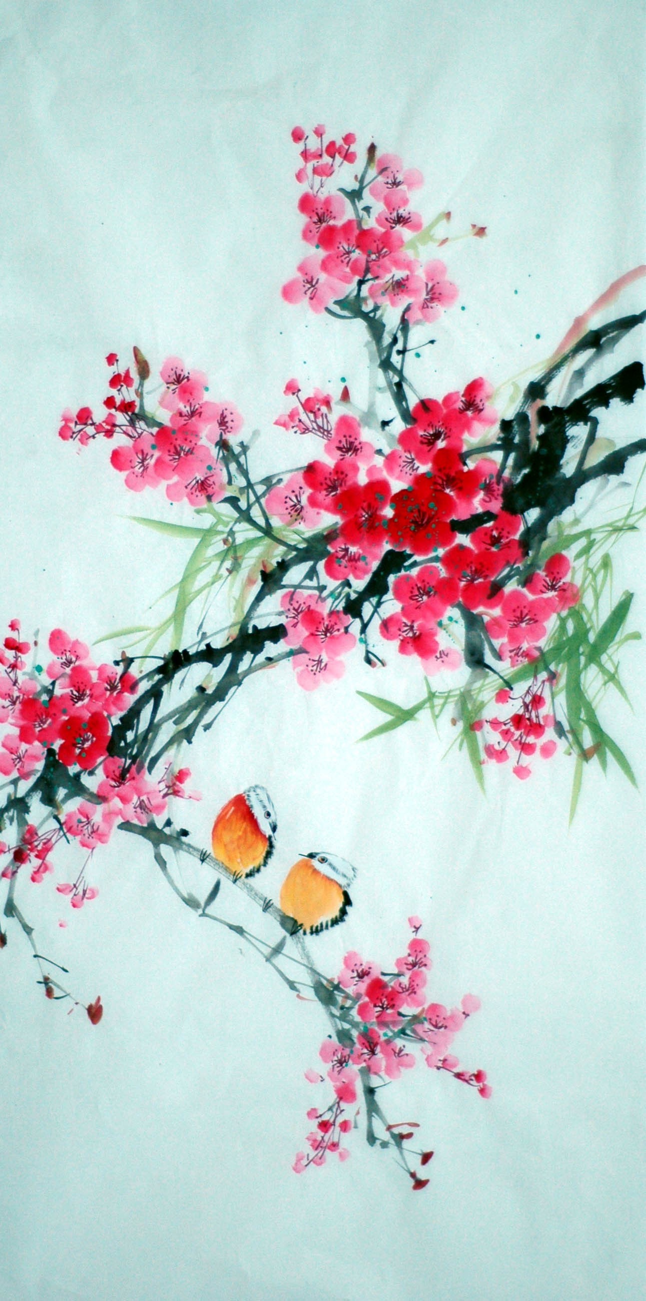 Chinese Flowers&Trees Painting - CNAG015082