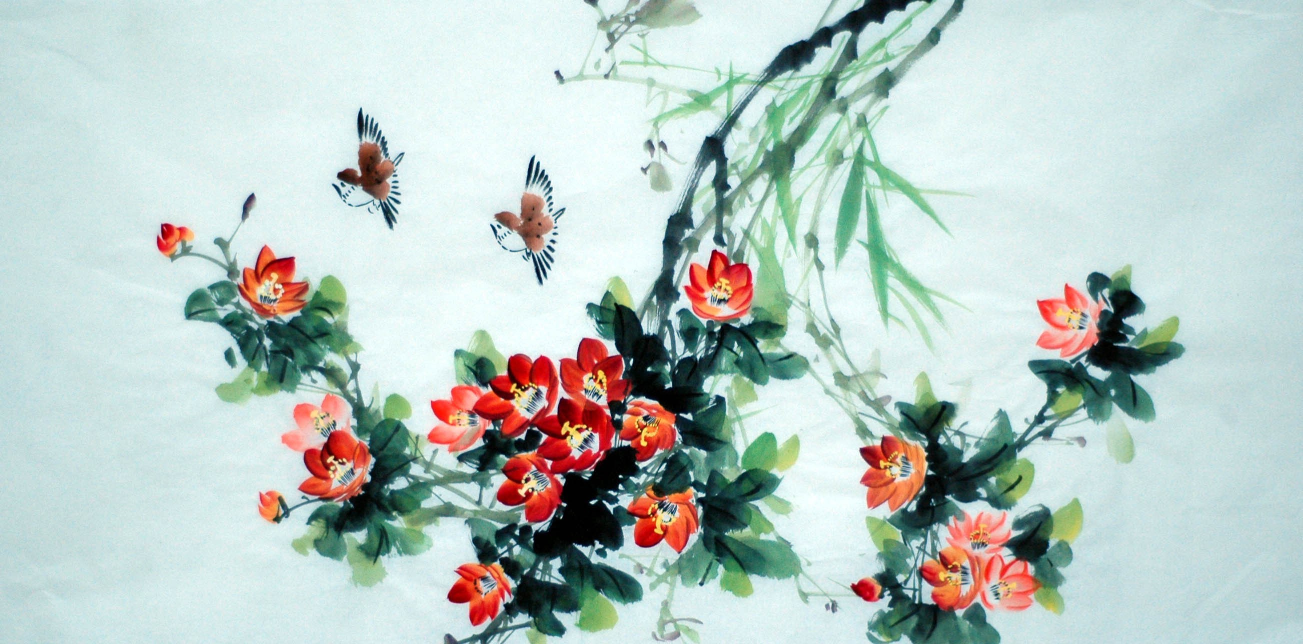 Chinese Flowers&Trees Painting - CNAG015085