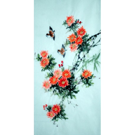 Chinese Flowers&Trees Painting - CNAG015086