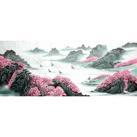 Chinese Landscape Painting - CNAG015090
