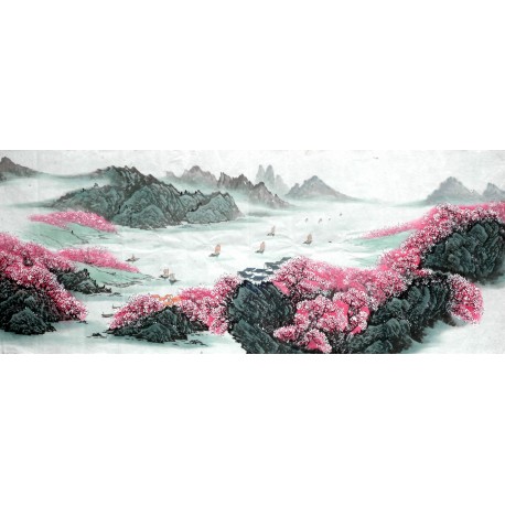 Chinese Landscape Painting - CNAG015091