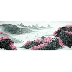 Chinese Landscape Painting - CNAG015095