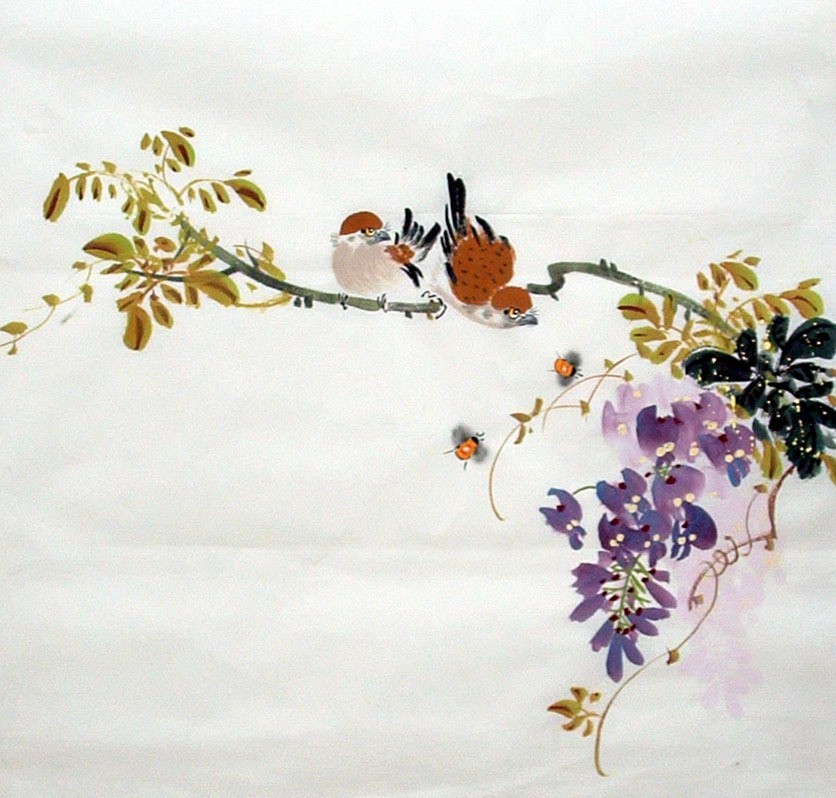 Chinese Flowers&Trees Painting - CNAG015097
