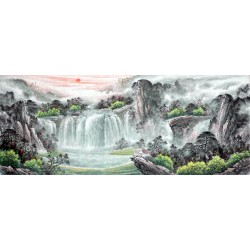 Chinese Landscape Painting - CNAG015099
