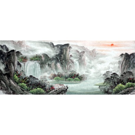 Chinese Landscape Painting - CNAG015100
