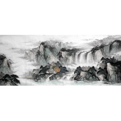 Chinese Landscape Painting - CNAG015104