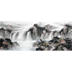 Chinese Landscape Painting - CNAG015106