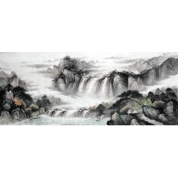 Chinese Landscape Painting - CNAG015107