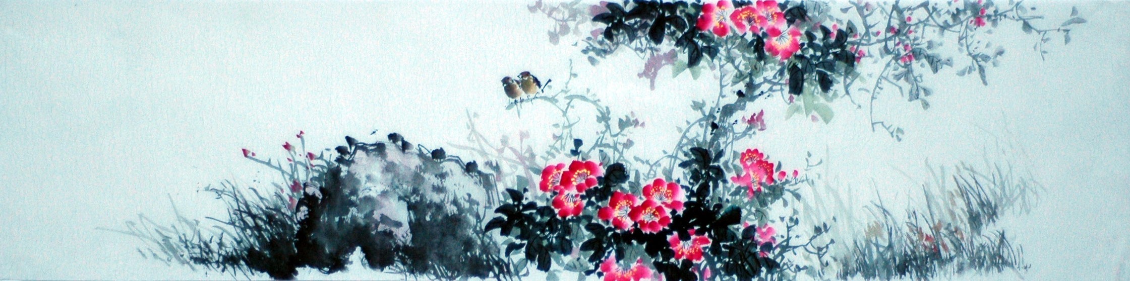 Chinese Flowers&Trees Painting - CNAG015115