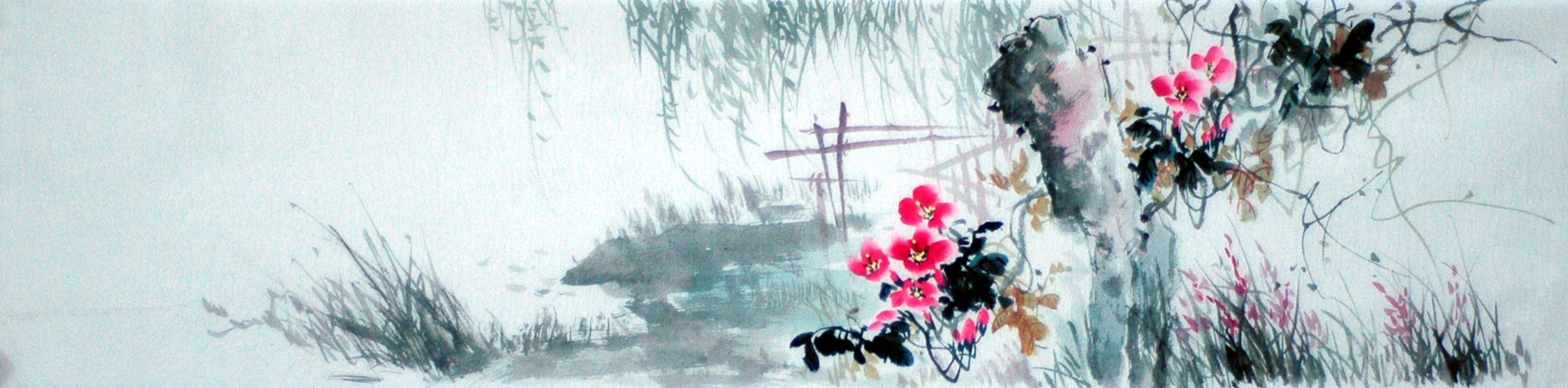 Chinese Flowers&Trees Painting - CNAG015117