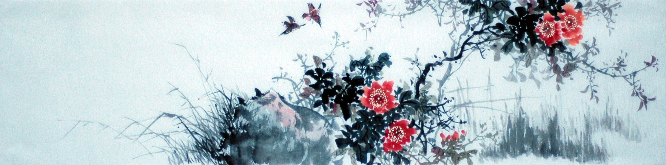 Chinese Flowers&Trees Painting - CNAG015119