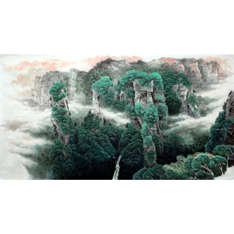 Chinese Landscape Painting - CNAG015127