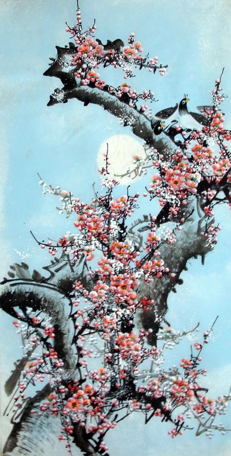 Chinese Plum Painting - CNAG015130
