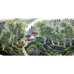 Chinese Landscape Painting - CNAG015133