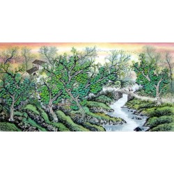 Chinese Landscape Painting - CNAG015134