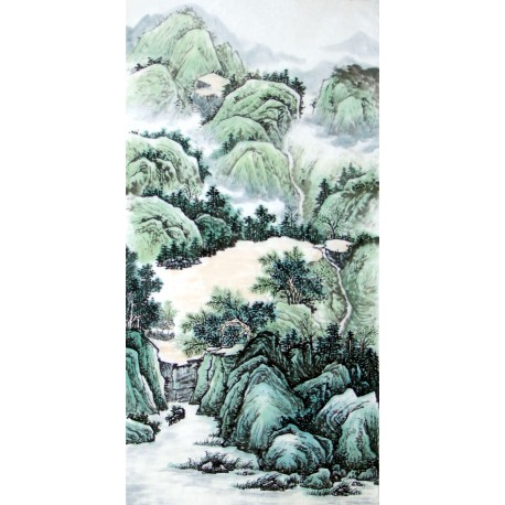 Chinese Landscape Painting - CNAG015137