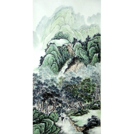 Chinese Landscape Painting - CNAG015138