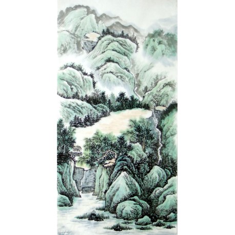 Chinese Landscape Painting - CNAG015140